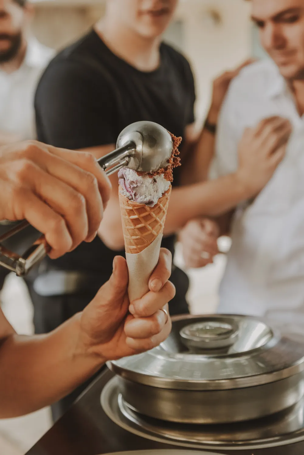 Evento aziendale con carretto dei gelati Xerjoff